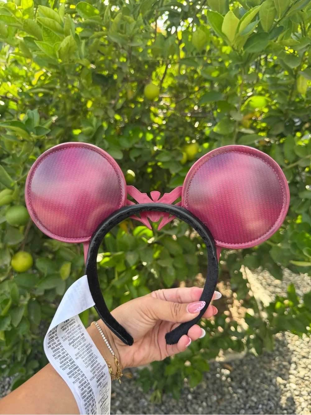 Red Decorative Women's Ear Headband - Designer Style
